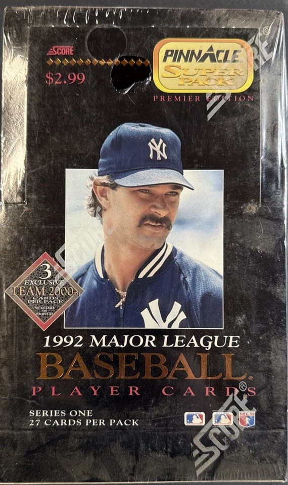 Caja de béisbol Pinnacle Series 1 Super Pack 1992 sellada de fábrica  Foto 1 de 1