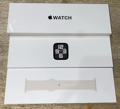 Apple Watch SE Gen 2 40MM Starlight Aluminum S/M GPS MXEF3LL/A - Image 1 of 4