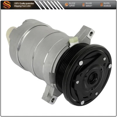 A/C AC Compressor w/ Clutch For 1989-1992 Cadillac Eldorado Fleetwood Seville - Изображение 1 из 4