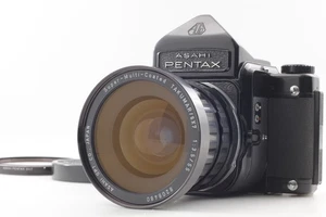[Near MINT] Pentax 6x7 67 Mup Eye Level Film Camera 55mm f3.5 Lens From JAPAN - Picture 1 of 18