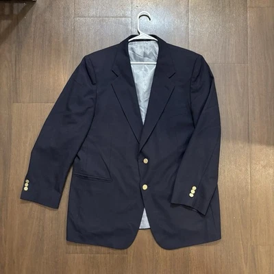 Chaqueta Blazer Hombre Mappelli de Milano Lana Azul con Botones Dorados Foto 1 de 4