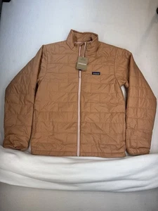 Patagonia Kinder Mädchen Nano Puff Ziegel Steppjacke Large-12 Neu mit Etikett terra pink 119 $ - Bild 1 von 4