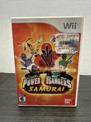 Power Rangers Samurai (Nintendo Wii, 2011) CIB! W/ Manual! Works Great! 🔥 - Image 1 of 4
