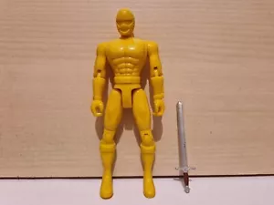Power Rangers - Yellow PROTOTYPE - 5.5" Male Action Figure + Sword #104 - Picture 1 of 2