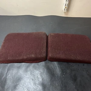 🔥🔥🔥Fits 1984-1986 NISSAN Z31 300ZX SET OF 2 REAR SPEAKER Burgundy TRIM COVER - Picture 1 of 10