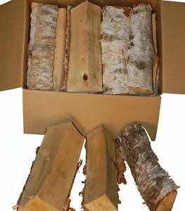 Kaminholz BIRKE 16kg Brennholz Ofenholz 30cm sortenrein aus SH - Bild 1 von 5