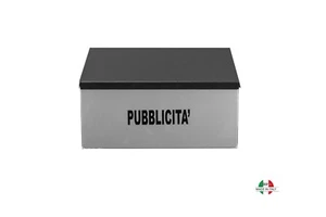 Cassette Porta Pubblicità Eternity Grigia-Nera - Foto 1 di 5