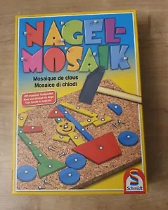 Nagel Mosaik von Schmidt Spiele 😍 Mit massiver Korkplatte 😍 ab 3 Jahren - Bild 1 von 7