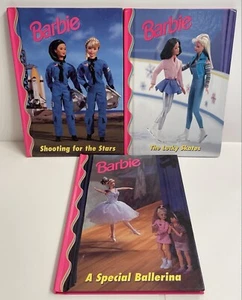 Lot of 3 Barbie & Friends Book Club Grolier Books 1998 Hardcover Books - Picture 1 of 8