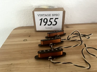Vintage Spec 1955 Fender Strat Clone. Alnico 3 Stratocaster set by Tone Specific - Image 1 of 3