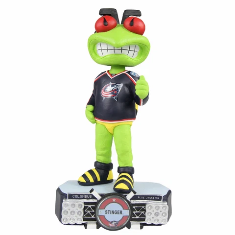 Stinger Columbus Blue Jackets Stadium Lights Special Edition Bobblehead NHL Cover