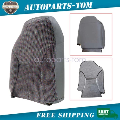 Se adapta a Dodge Ram 1500 2500 3500 1998-2002 cubierta de asiento de tela gris Foto 1 de 4