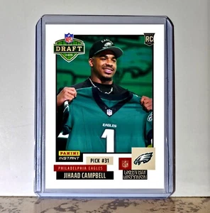 Jihaad Campbell Rookie 2025 NFL Draft #13 Football Philadelphia Eagles prevendita - Foto 1 di 1