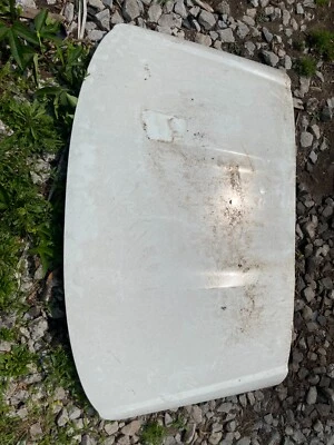 OEM 14-19 Chevrolet Corvette Roof Panel Solid Complete good White Removable - Image 1 of 2