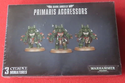 Warhammer 40,000 Dark Angels Primaris Aggressors Sealed Games Workshop WH40K New - Image 1 of 2