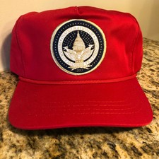 PRESIDENT DONALD TRUMP OFFICIAL INAUGURATION HAT RED CALI FAME SOLD OUT RARE 
