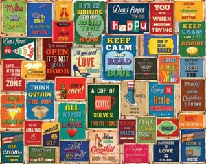 Worte der Weisheit 1000 Teile Puzzle - Bild 1 von 1