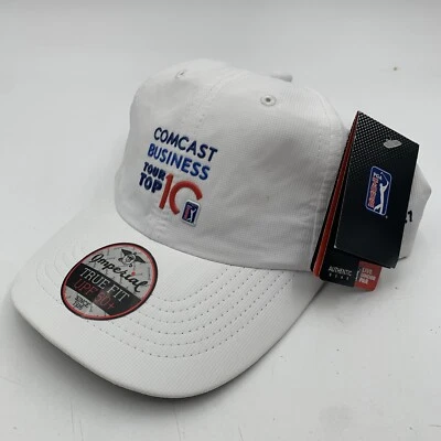 Comcast Business PGA Top Tour Hat Imperial True Fit UPF 50 New With Tags - Image 1 of 4
