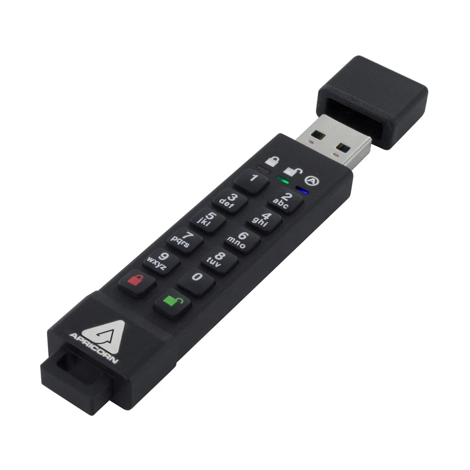Apricorn 16GB Aegis Secure Key 3Z 256-bit AES XTS Hardware Encrypted FIPS 140... - Image 1 of 1