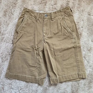 American Eagle Outfitters Mens Longer Length Chino Shorts Khaki Size 28 - Picture 1 of 14