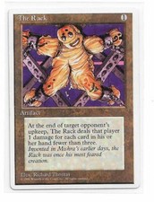 Magic the gathering ~ The Rack ~ Alternate 4th Edition ~ SCANS ~ MP