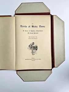 Joseph Pennell,  Gargoyles of Notre Dame,  1893, Signed, 18 Prints, Very Rare - Picture 1 of 21
