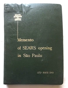 RARO ORIGINAL 1949 SEARS ROEBUCK MOMENTO DE SEARS APERTURA EN SAO PAULO BRASIL - Imagen 1 de 12