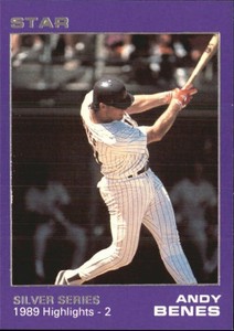 1990 Star Silver #24 Andy Benes Padres  /2000 C56782 - NM-MT