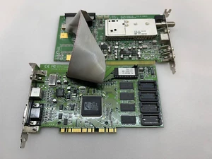 ATI 109-34100-10 Vintage TV Capture with matching VGA card video out Free Ship - Picture 1 of 5