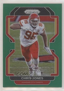 2021 Panini Prizm Green Prizm Chris Jones #192