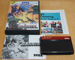 Sagaia pour SEGA Master System complet et presque comme neuf Taito