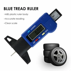 Tire Tread Depth Gauge Caliper Digital Measure Tester Truck Car Motorcycle US - Picture 1 of 5