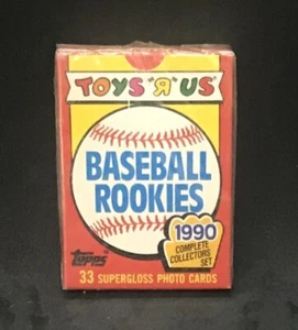 1990 Toys R Us Rookie Factory Sealed Baseball Collectors Edition 33 Card Set - Picture 1 of 2