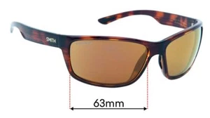 Lentes de repuesto para gafas de sol SFx para Smith Redmond - 63 mm de ancho - Imagen 1 de 31