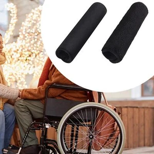2 Pieces Armrest Cover Breathable for Wheelchairs Arm Chairs Transport Chair - Picture 1 of 6