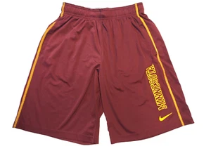 Nike Minnesota Golden Gophers Shorts Women's Small Maroon Dri-Fit Authentic - Picture 1 of 3