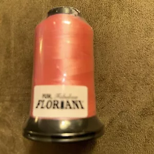 Floriani (PF103 Pink) Machine Embroidery Thread 1,100 Yards NIP - Picture 1 of 3