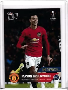 Mason Greenwood 2020 Topps Now One To Watch #059 - Picture 1 of 2