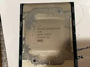 Lenovo SR550/SR640 dissipatore di calore raffreddamento CPU P/N: 01KP655 con Intel Xeon Silver 4208 - Foto 1 di 5