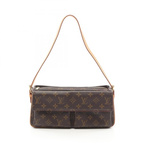 LOUIS VUITTON（LV） Borsa a tracolla Louis Vuitton Vivasite MM Monogram M51164 PVC usata donna