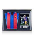 Pep Guardiola Official UEFA Champions League Front Signed and Hero Framed FC Bar