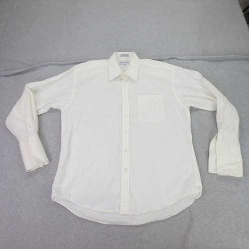 Camicia elegante Christian Dior vintage bianca uomo 16 5 34 35 punta polsino francese *