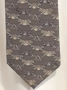 J. GARCIA "Tennis Shoe Escape" As Seen Under The Microscope SILK NECKTIE TIE - Picture 1 of 5