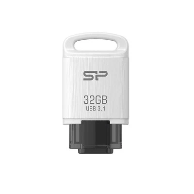 32GB Silicon Power Mobile C10 Android USB3.1 Type-C Flash Drive White - Image 1 of 3