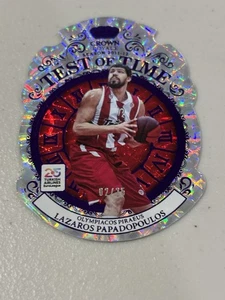 Lazaros Papadopoulos 2024-25 Corona Reale Eurolega Test of Time Viola /25 - Foto 1 di 2
