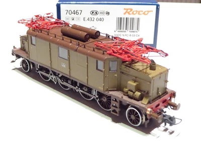 Roco HO 70467 FS 6achsige Elok E 432  040 braun NEU OVP Sound - Bild 1 von 3