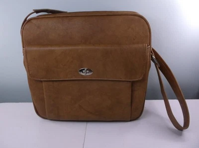 De colección. Samsonite 1970s Profile Bronceado Viaje Fin de Semana Bolso de Mano Equipaje de Hombro Foto 1 de 4