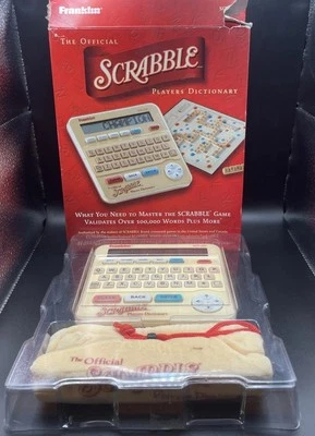 Franklin Scrabble Player’s Dictionary Electronic - 1060 - Image 1 of 4