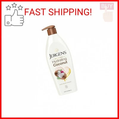 Jergens Hydrating Coconut Body Lotion, Hand and Body Moisturizer, Infused with C - Image 1 of 2