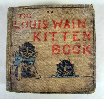 1st Edition The Lewis Wain Kitten Book London 1903 Anthony Treherne & Co.Ltd. Foto 1 de 4